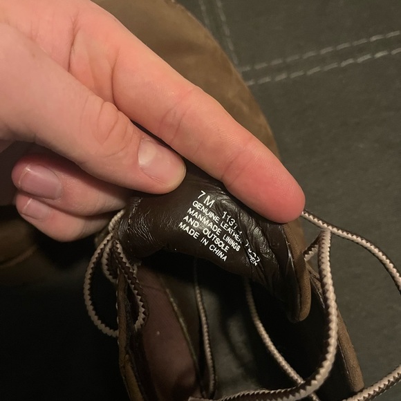 Leather Timberlands - Picture 7 of 7